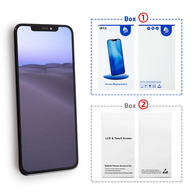 iPhone XS Max lcd replacement screens individual package