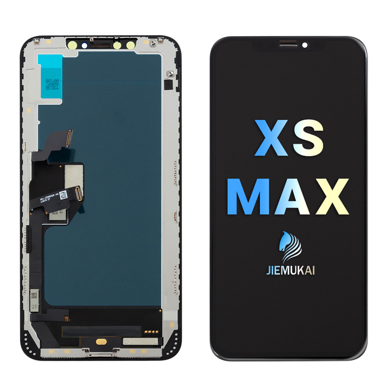 Replacement LCD Screen for iPhone XS Max front and rear view